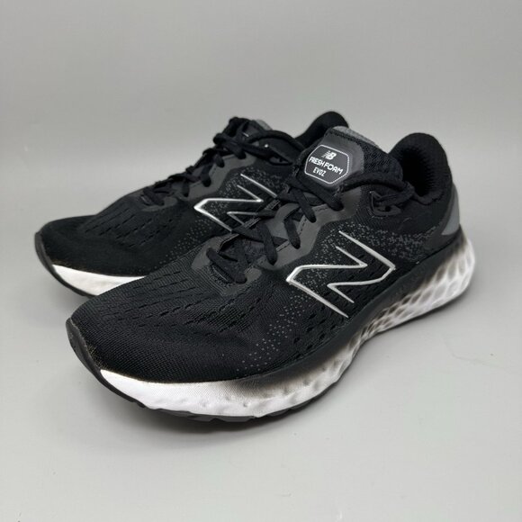 New Balance MEVOZLK2 Fresh Foam Evoz v2 Running Trainers Black Men Size 8 - Picture 3 of 9